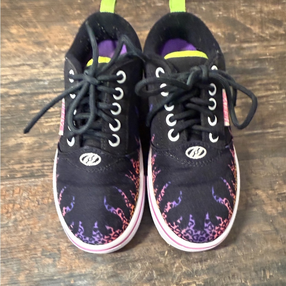 Heelys Black Neon Fire Creative Heel Sneakers